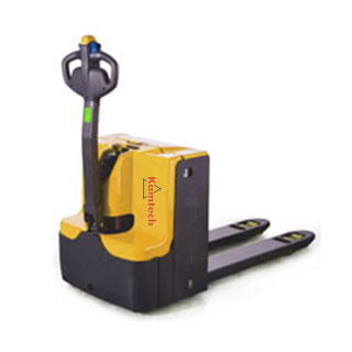 Pedestrian electric pallet truck